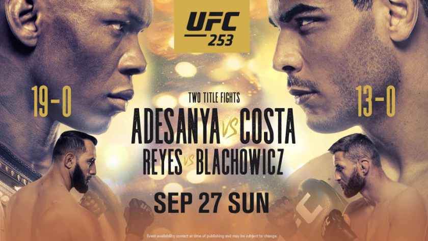 UFC 253 Predictions