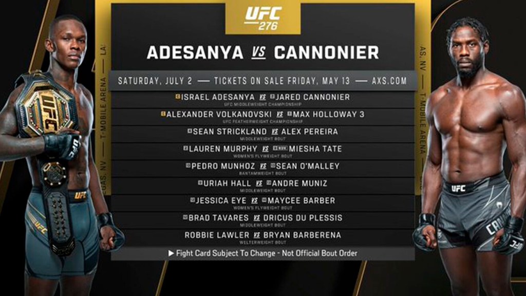 Is UFC 276 Too&nbsp;Stacked?